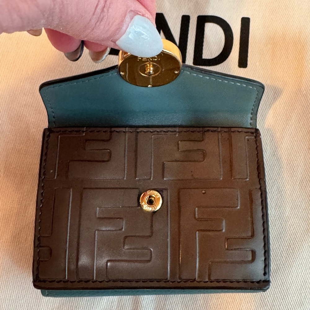 Mini Fendi Wallet - Includes Box and Dust Bag - Picture 6 of 10